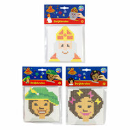 Club van Sinterklaas Strijkkralen 15x15cm