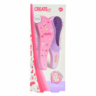Create it! Haarborstel met Stickers