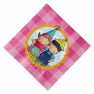 Servetten Fien &amp; Teun 33cm FSC - 20st.