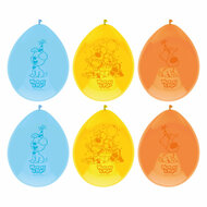 Ballonnen Woezel &amp; Pip 30cm - 6st.
