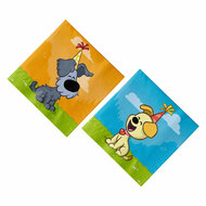 Servetten Woezel &amp; Pip 33cm FSC - 20st.
