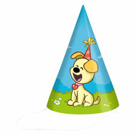 Feesthoedjes Woezel &amp; Pip 16cm FSC - 6st