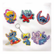 Totum 3in1 Stitch Diamond Painting, Armbanden maken en Gips Gieten Knutselset - Foto 7