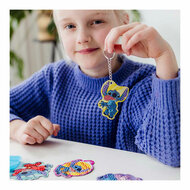 Totum 3in1 Stitch Diamond Painting, Armbanden maken en Gips Gieten Knutselset - Foto 8