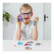 Totum 3in1 Stitch Diamond Painting, Armbanden maken en Gips Gieten Knutselset - Foto 11