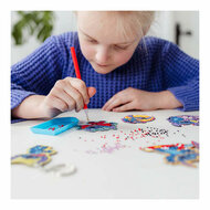 Totum 3in1 Stitch Diamond Painting, Armbanden maken en Gips Gieten Knutselset - Foto 12