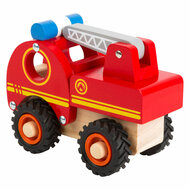 Small Foot - Houten Brandweerwagen met Ladder - Foto 5