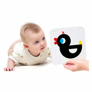 Banana Panda - Hoog Contrast Babykaarten 0m+ / 3m+ - 24st.