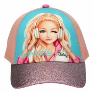 TOPModel Cap met Print en Glitter Music