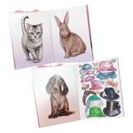 TOPModel Schattige Dieren Aankleedboek