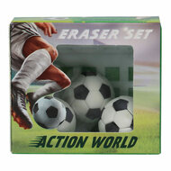 Action World Gummetjes Voetbal met Doel