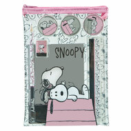 Notitie Set in Etui Snoopy