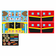 Club van Sinterklaas Maak je eigen Stoomboot incl. Stickers