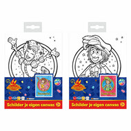 Club van Sinterklaas Schilder je eigen Canvas A5