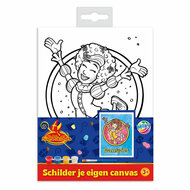 Club van Sinterklaas Schilder je eigen Canvas A5