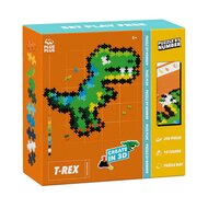 Plus-Plus Puzzel op Nummer Dinosaurus T-rex Bouwset - 250st.