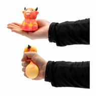 Squeeze Gekleurde Highland Koe