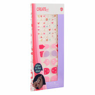 Create it! Glow in the Dark Nagelsticker Set