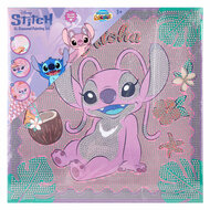 Stitch &amp; Angel Diamond Painting Canvas XL - 29x29cm