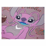 Stitch &amp; Angel Diamond Painting Canvas XL - 29x29cm