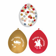 Ballonnen Sint &amp; Co. 30cm - 6st.