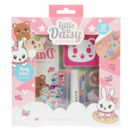 Little Daisy Tattoo Set met Glittergel - 12dlg.