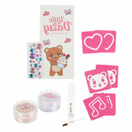 Little Daisy Tattoo Set met Glittergel - 12dlg.