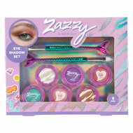 Zazzy Oogschaduw en Zeemeerminkwast Set - 8dlg.