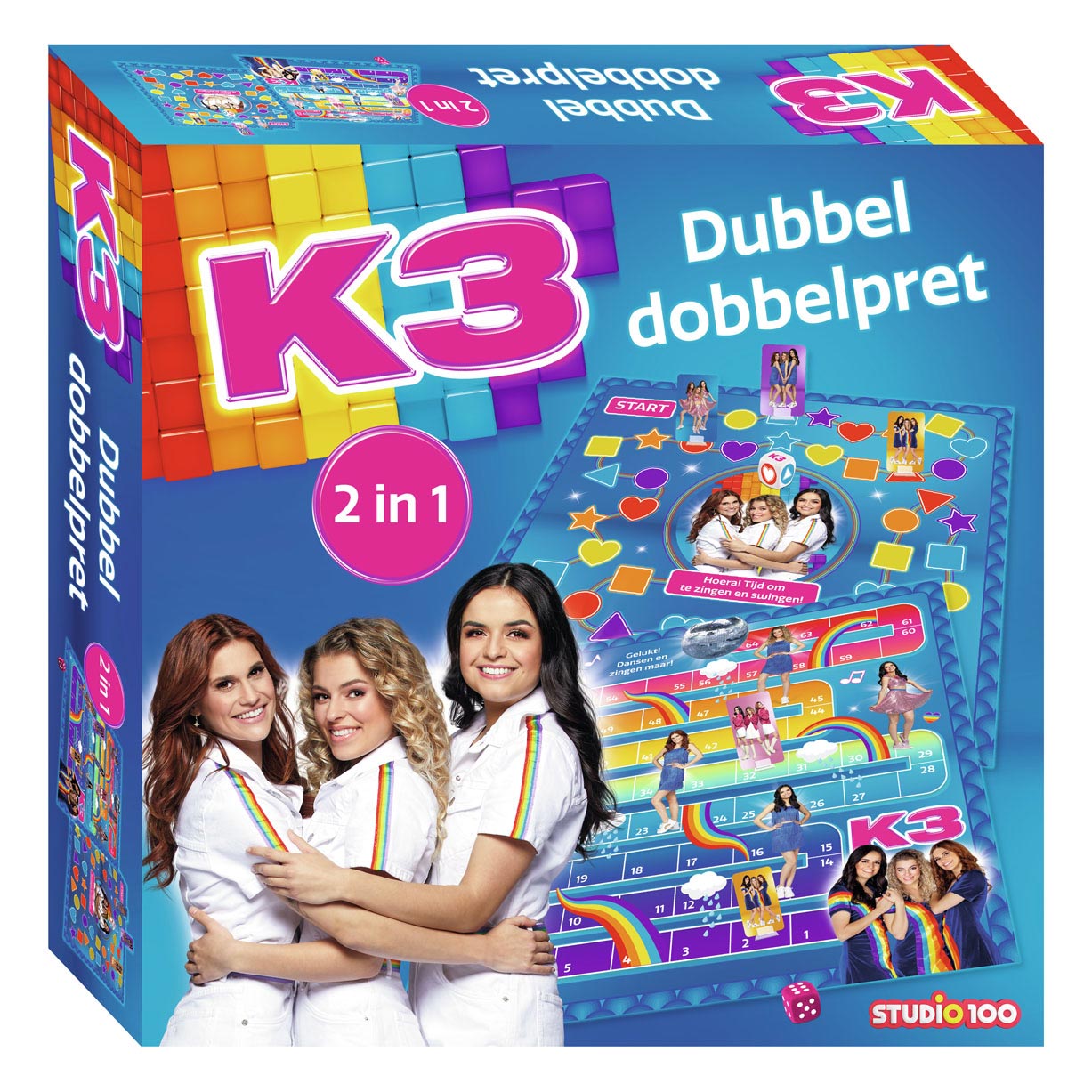 strak dok agentschap K3 Spel - Dubbel Dobbel - Het Speelgoedpaleis