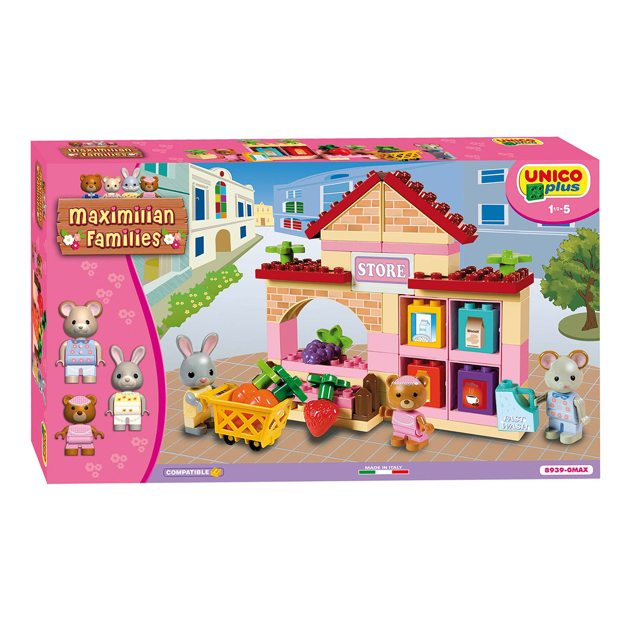 Unico Maximilian Families Supermarkt - Speelgoedpaleis