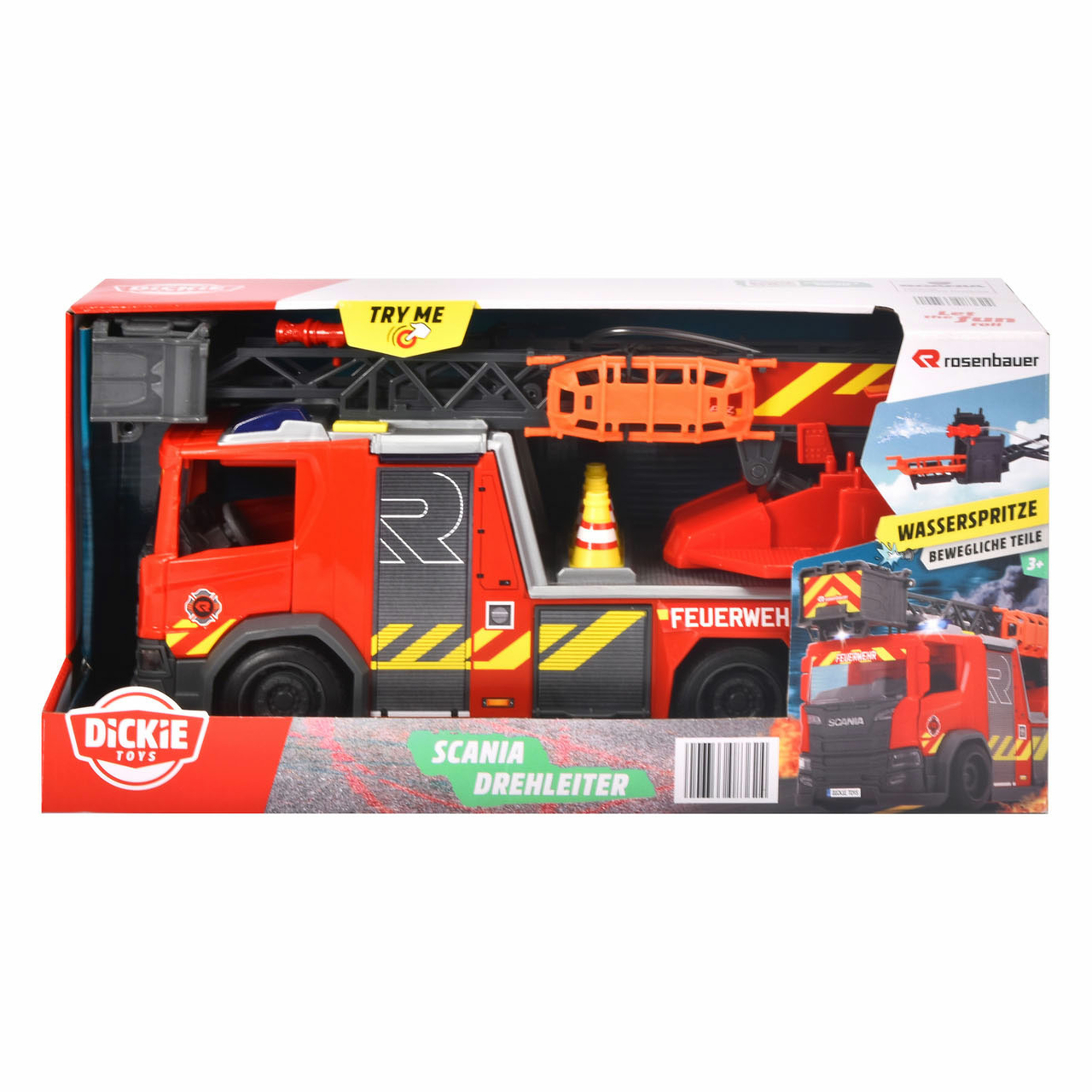 ventilatie strand vermogen Dickie Brandweerwagen met Waterspuit - Het Speelgoedpaleis