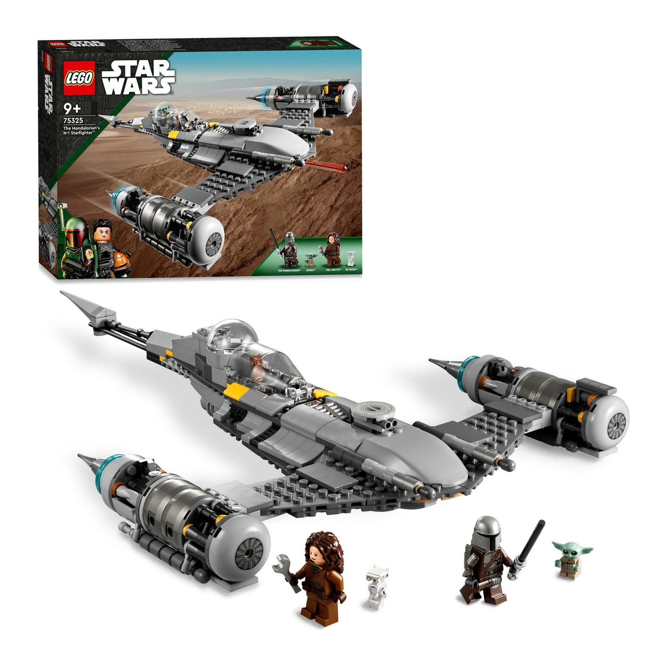 Collectief aangenaam Spijsverteringsorgaan LEGO Star Wars 75325 De Mandalorians N-1 Starfighter - Het Speelgoedpaleis