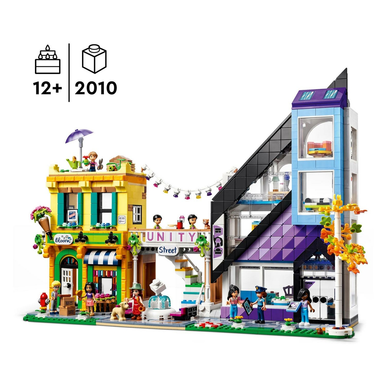 Ingenieurs Afwijzen Maak leven LEGO Friends 41732 Bloemen- en Decoratiewinkel in de Stad - Het  Speelgoedpaleis