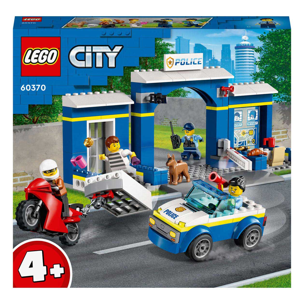 dynastie Hallo zegevierend LEGO City 60370 Achtervolging Politiebureau - Het Speelgoedpaleis