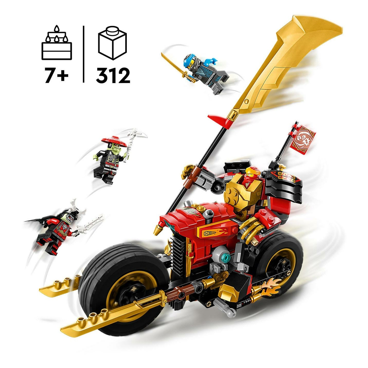 reinigen Of anders Ruilhandel LEGO Ninjago 71783 Kai's Mech Rider EVO - Het Speelgoedpaleis