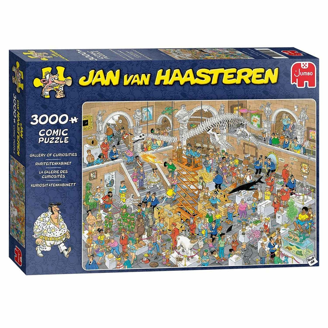 Jan van Haasteren Puzzel - Museum, 3000st. Het