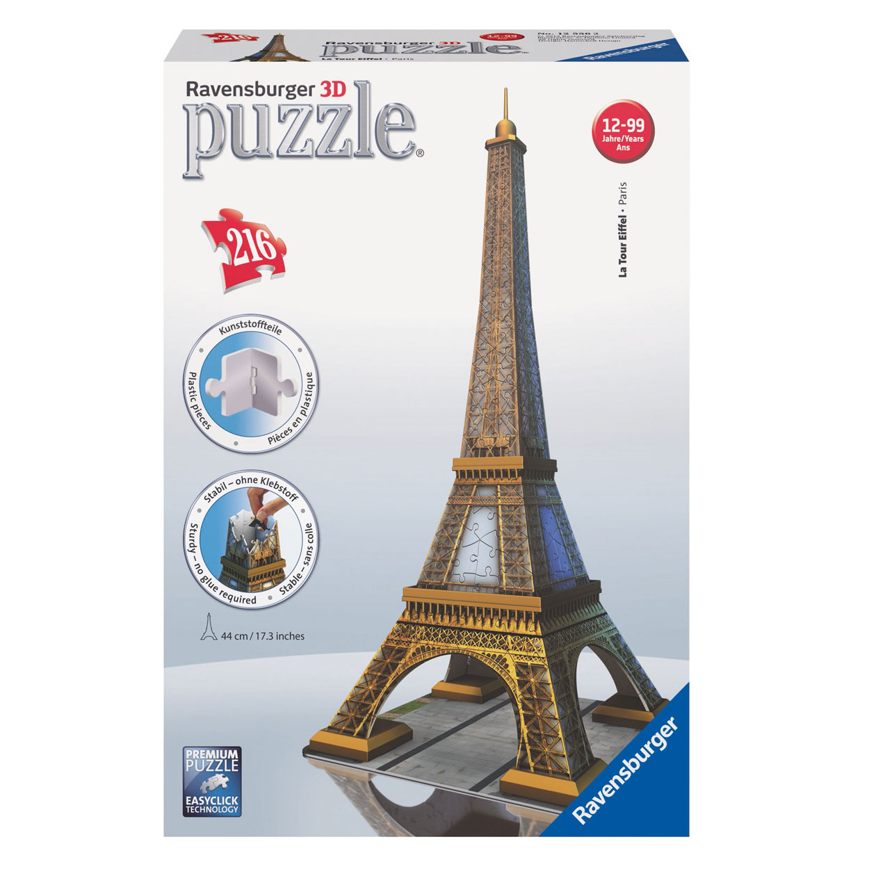 ziel datum Profeet Ravensburger 3D Puzzel Eiffeltoren - Het Speelgoedpaleis