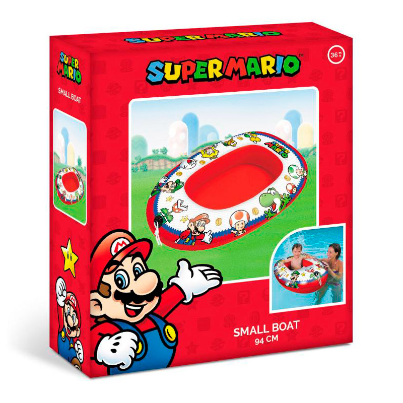 bijnaam Ijdelheid Geestig Opblaasboot Super Mario - Het Speelgoedpaleis