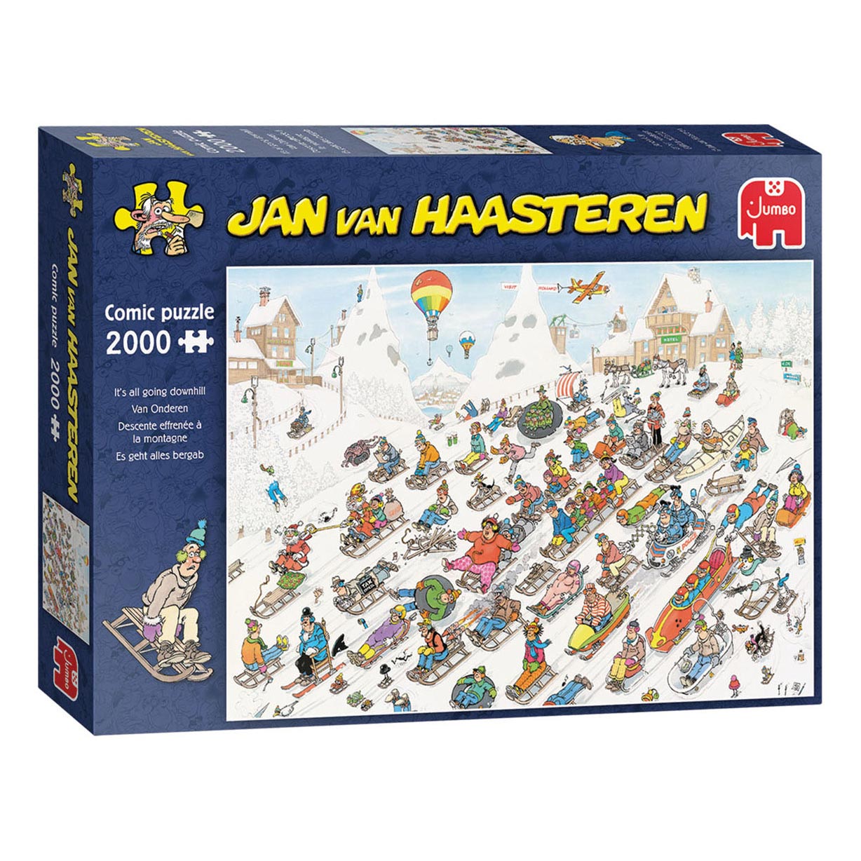 halen Opvoeding plastic Jan Van Haasteren - Van Onderen!, 2000st. - Het Speelgoedpaleis