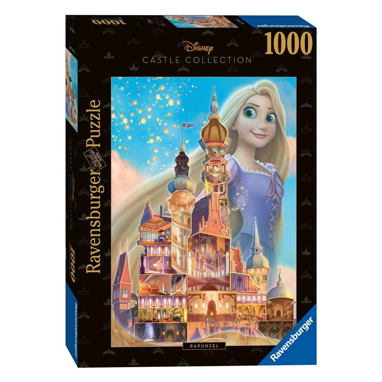 vergroting Definitie provincie Ravensburger Puzzel Disney Castles - Rapunzel, 1000st. - Het Speelgoedpaleis