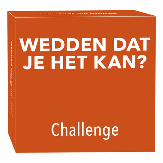 Wedde Dat Je Het Kan Gift Game : Wedden dat je het kan Challenge (NL)