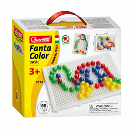 Quercetti Insteek Mozaïek, 100 pins