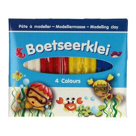 Boetseerklei Uitdeelsetje, set van 24 pakjes!