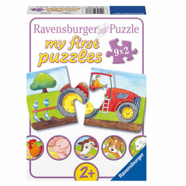 Ravensburger Op de Boerderij, 9x2st.