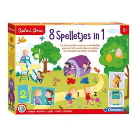 Clementoni Spelend Leren - 8 Spelletjes in 1