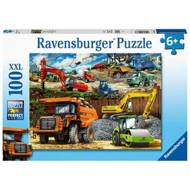 Ravensburger Bouwvoertuigen, 100st. XXL