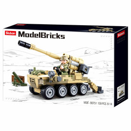 Sluban 8x8 Mobiel Kanon - 159dlg.