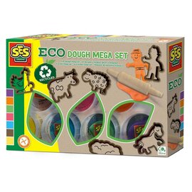 SES ECO Klei Mega Set - 7 Kleipotjes