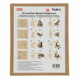 PlayMais Mosaic 3D Insecten Versieren, 24st.