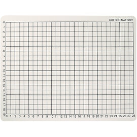 Snijmat Rubber met Rasterlijnen, 22x30cm